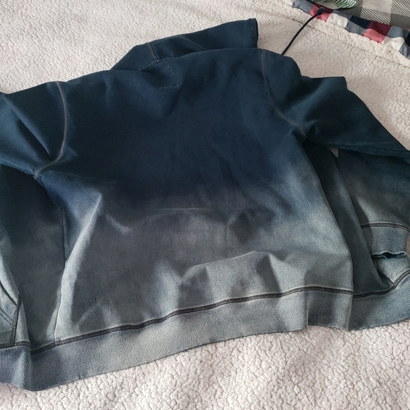 Cult of individuality .jean Ombre fade zip up 🔥. - Picture 10 of 12